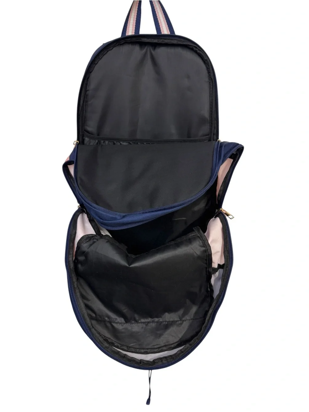 Simply Southern Pink, Burgundy and Navy Bungee Backpack